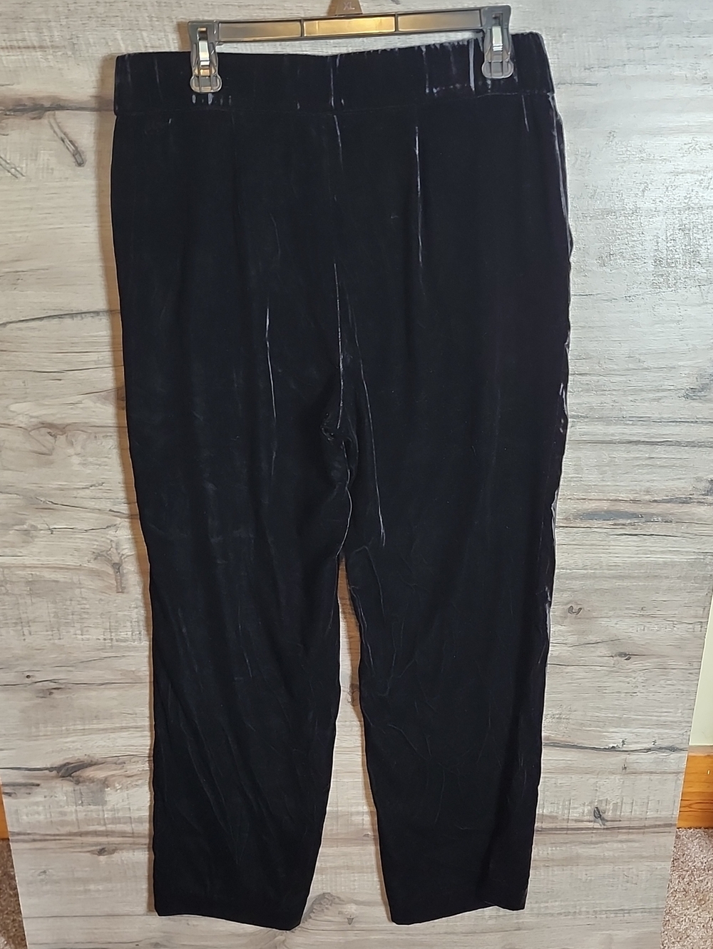 Talbots Velvet Pants In Black - Picture 9 of 10